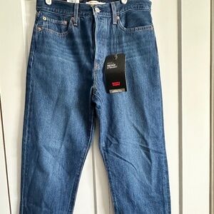 Levi's Wedgie Straight Leg Jeans Sz 29x26 New with Tags!